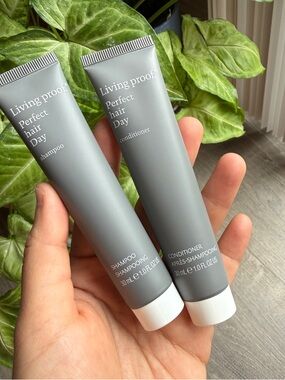 Living Proof Perfect Hair Day Shampoo & Conditioner Mini Set (30ml each) – NEW